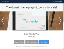 Tablet Screenshot of playship.com